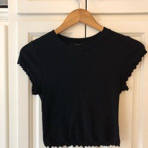 Black forever 21 crop top